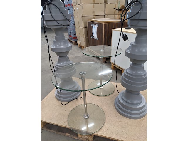 2x vloerlamp met 2x bijzettafel - afbeelding 2 van  15