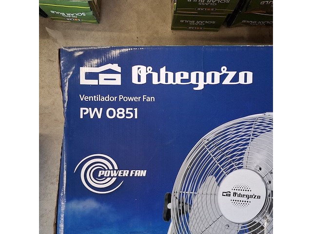 2x vloerventilator, orbegozo, pw 0851 - afbeelding 2 van  3