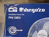 2x vloerventilator, orbegozo, pw 0851 - afbeelding 2 van  3