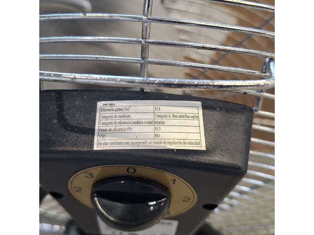 2x vloerventilator, orbegozo - afbeelding 5 van  6