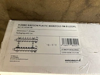 2x vloerverwarmingsverdeler 1x 7 groepen, 1x 8 groepen purmo radson - afbeelding 6 van  7