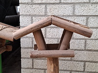 2x vogelhuis en 2x voederplank op standaard - afbeelding 4 van  7