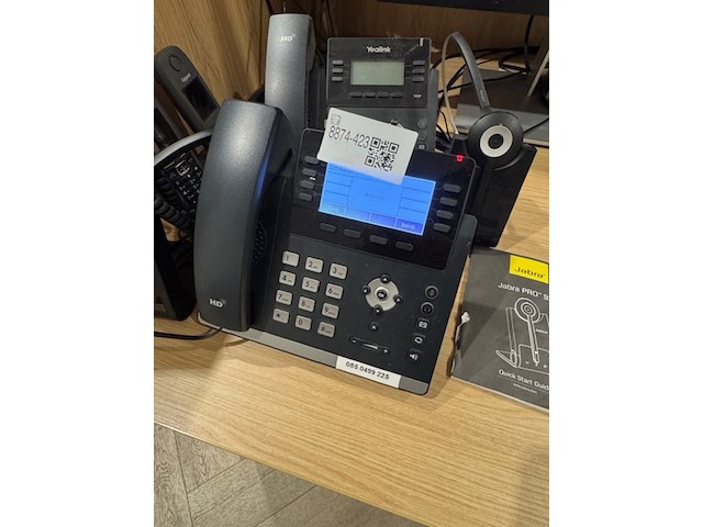 2x voip telefoon en 2x headset, t43u - afbeelding 3 van  5