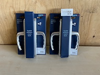 2x voor/achterdeur veiligheidsbeslag hoppe - afbeelding 2 van  5