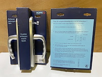 2x voor/achterdeur veiligheidsbeslag hoppe - afbeelding 2 van  5