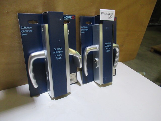 2x voor/achterdeur veiligheidsbeslag hoppe - afbeelding 2 van  4