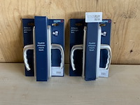 2x voor/achterdeur veiligheidsbeslag hoppe - afbeelding 2 van  5