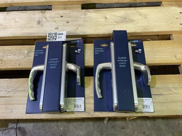 2x voordeur veiligheidsbeslag hoppe - afbeelding 1 van  5