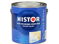 2x voorstrijk vlek-isolerend, histor, perfect base, wit, 2,5 liter - afbeelding 1 van  2