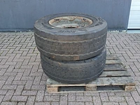2x vrachtwagen band, bfgoodrich, route control