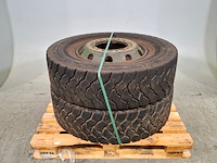 2x vrachtwagenband op velg, continental, conti crosstrack hd3 - afbeelding 1 van  6