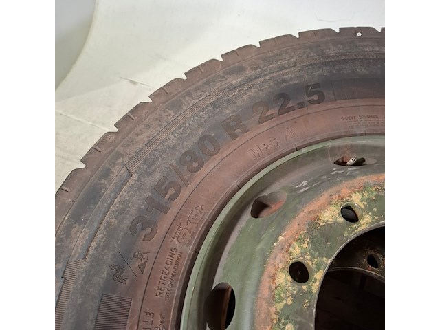 2x vrachtwagenband op velg, continental, conti crosstrack hd3 - afbeelding 4 van  6