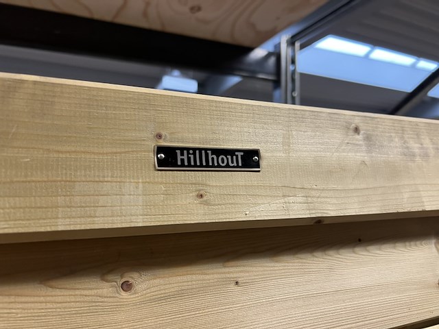 2x vuren groen geïmpregneerde wand elementen hillhout - afbeelding 2 van  4