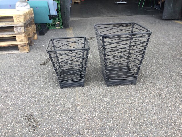 2x vuurkorven ed, zwart - afbeelding 1 van  3