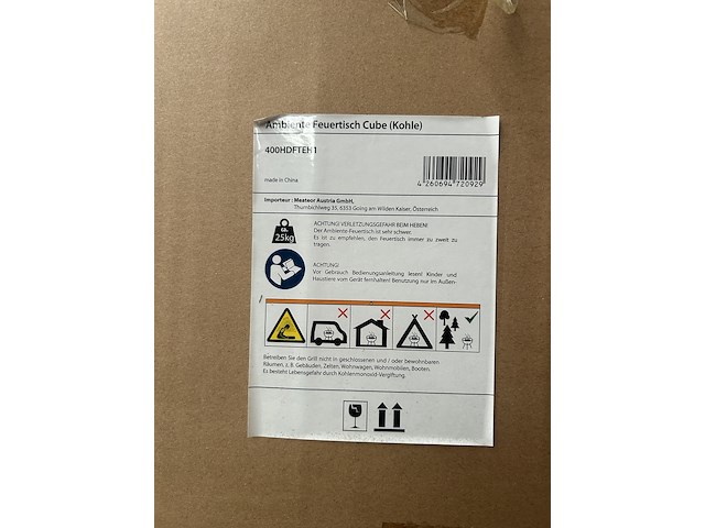 2x vuurtafel incl. rooster 81,2x70x81,2 cm - afbeelding 3 van  3