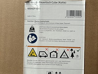 2x vuurtafel incl. rooster 81,2x70x81,2 cm - afbeelding 3 van  3