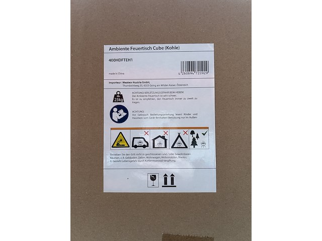 2x vuurtafel incl. rooster 81,2x70x81,2 cm - afbeelding 4 van  4