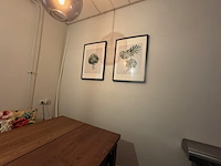 2x wanddecoratie, ingelijst - afbeelding 3 van  4