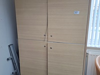 2x wandkast met 2x ontvangststoel - afbeelding 3 van  8