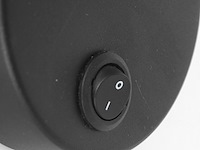 2x wandlamp acier mexlite, 3337zw, zwart staal, nieuw in doos - afbeelding 7 van  7