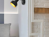 2x wandlamp bundle anne light, 3335zw, zwart goud, nieuw in doos - afbeelding 1 van  6