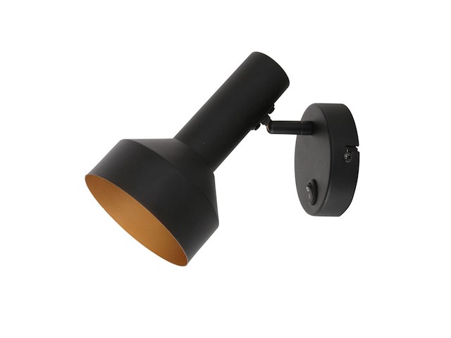 2x wandlamp bundle anne light, 3335zw, zwart goud, nieuw in doos - afbeelding 6 van  6