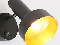 2x wandlamp bundle anne light, 3335zw, zwart goud, nieuw in doos - afbeelding 5 van  6