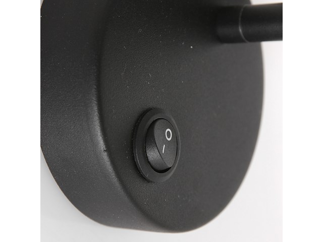 2x wandlamp bundle anne light, 3335zw, zwart goud, nieuw in doos - afbeelding 4 van  6