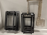 2x wandlamp, costa, zwart - afbeelding 1 van  4