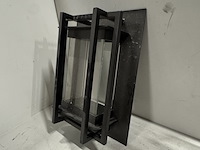 2x wandlamp, costa, zwart - afbeelding 3 van  4