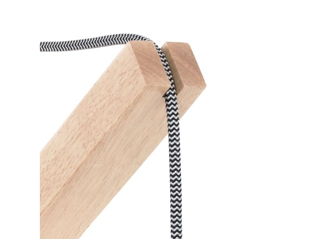 2x wandlamp met aan/uit schakelaar in snoer, mexlite, dion 7787be, beuken, 2026 - afbeelding 4 van  5