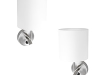 2x wandlamp noor mexlite, 1562st, grijs, bouwjaar 2025, nieuw in doos - afbeelding 1 van  7