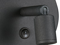 2x wandlamp noor zwart mexlite, 1562zw, zwart, bouwjaar 2025, nieuw in doos - afbeelding 6 van  7