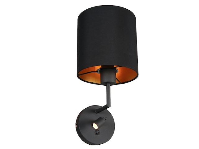 2x wandlamp noor zwart mexlite, 1562zw, zwart, bouwjaar 2025, nieuw in doos - afbeelding 7 van  7