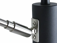 2x wandlamp zwart staal verstelbaar e27, steinhauer, fjorgard 1699zw, staal, 2026 - afbeelding 2 van  5