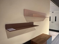 2x wandplank treku, zin shelf, nude en indian - afbeelding 6 van  12