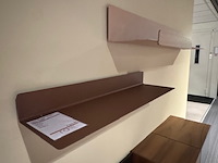 2x wandplank treku, zin shelf, nude en indian - afbeelding 7 van  12