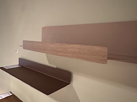 2x wandplank treku, zin shelf, nude en indian - afbeelding 8 van  12