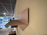 2x wandplank treku, zin shelf, nude en indian - afbeelding 9 van  12