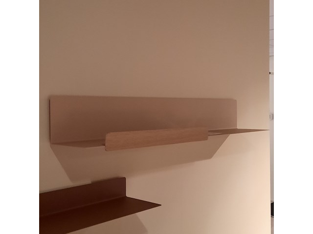 2x wandplank treku, zin shelf, nude en indian - afbeelding 11 van  12