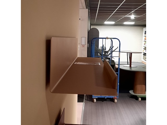 2x wandplank treku, zin shelf, nude en indian - afbeelding 12 van  12