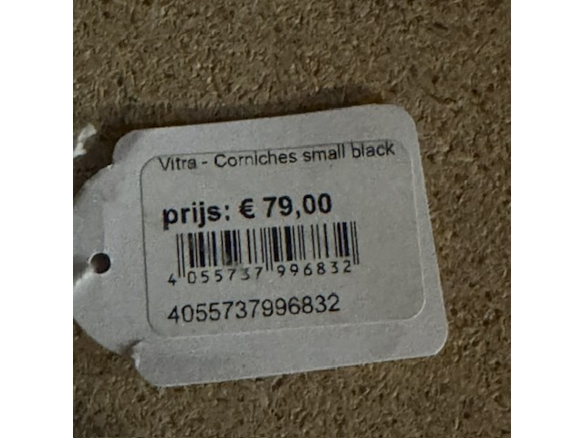 2x wandplank vitra, cornichers, zwart - afbeelding 3 van  3