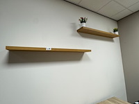 2x wandplank - afbeelding 1 van  3