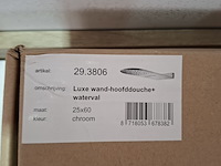 2x wandregendouche korver, xellanz, chroom - afbeelding 5 van  5