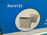 2x wandventilator, aero 125, wit - afbeelding 2 van  2