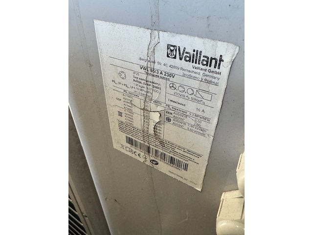 2x warmtepomp buitenunit vaillant, arotherm - afbeelding 7 van  8