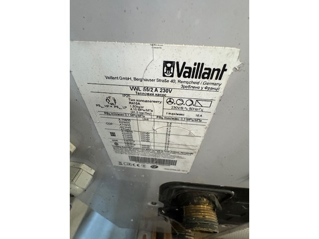 2x warmtepomp buitenunit vaillant - afbeelding 4 van  6