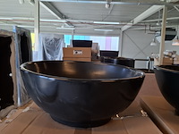 2x waskom best design, ancona, mat zwart - afbeelding 2 van  5