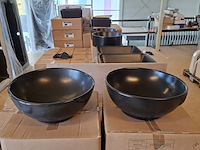 2x waskom best design, ancona, mat zwart - afbeelding 2 van  5
