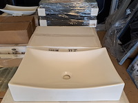 2x waskom, best design, app, glans wit - afbeelding 3 van  6